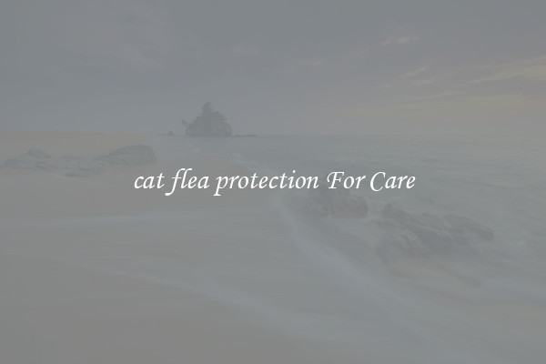 cat flea protection For Care
