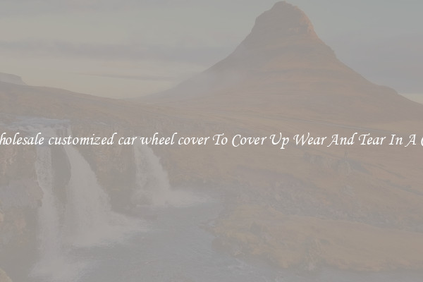Wholesale customized car wheel cover To Cover Up Wear And Tear In A Car