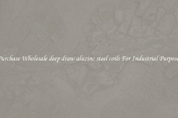 Purchase Wholesale deep draw aluzinc steel coils For Industrial Purposes