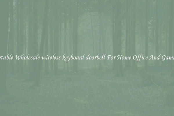 Comfortable Wholesale wireless keyboard doorbell For Home Office And Gaming Use