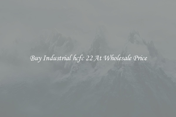 Buy Industrial hcfc 22 At Wholesale Price